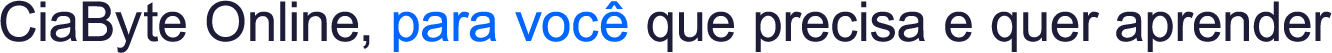 Cursos Online a Distância de Informática e Web Design Gráfico