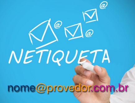 endereço de e-mail com Netiqueta