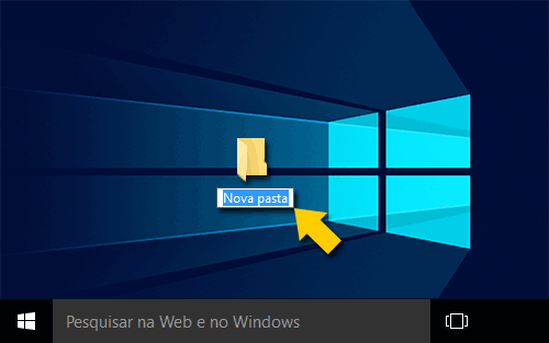 Nova Pasta no Windows Explorer