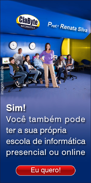 Banner da licença de sistema de ensino de informática - melhor que franquia